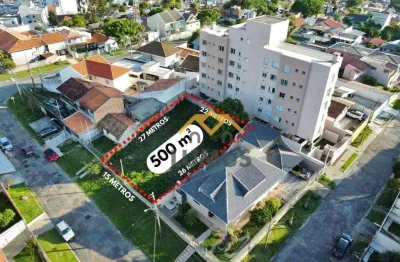 Terreno à venda, 500 m² por r$ 749.990,00 - tingui - curitiba/pr