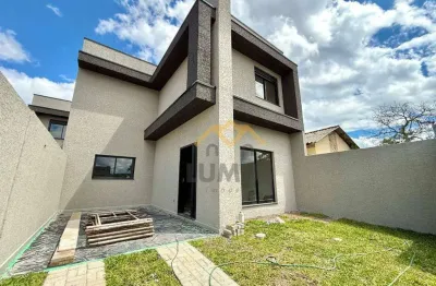 Sobrado com 3 dormitórios à venda, 119 m² por r$ 895.000,00 - santa quitéria - curitiba/pr