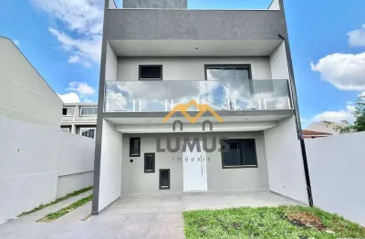 Sobrado com 3 dormitórios à venda, 152 m² por r$ 780.000,00 - fazendinha - curitiba/pr