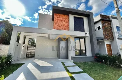 Sobrado com 3 dormitórios à venda, 121 m² por r$ 699.000,00 - campo de santana - curitiba/pr