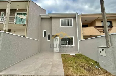 Sobrado com 3 dormitórios à venda, 78 m² por r$ 545.000,00 - pinheirinho - curitiba/pr