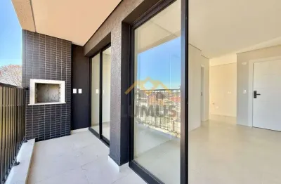 Apartamento com sacada e churrasqueira à venda por r$ 299.000 - portão - curitiba/pr