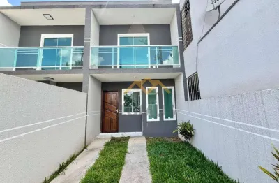 Sobrado com 3 dormitórios à venda, 75 m² por R$ 449.000 - Cidade Industrial - Curitiba/PR