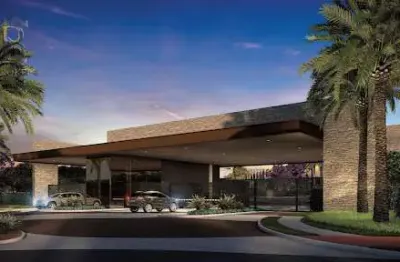 Condomínio residencial fechado com lotes de 250, 275 e 300 m².