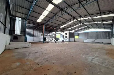 Galpão com pátio e doca no distrito industrial de ribeirão das neves -mg