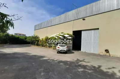 Galpão comercial/industrial para locação em são benedito, santa luzia (mg) – 1.200 m² internos + 400 m² pátio