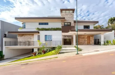 Casa em condomínio de luxo 5 suítes á 5min do parque barigui