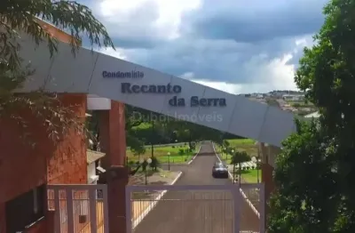 Terreno à venda condomínio fechado recanto da serra-vila emília, maringá - pr