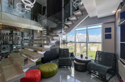 Cobertura duplex 1 suíte, 1 dormitório, espaço gourmet e 2 vagas  residencial prime