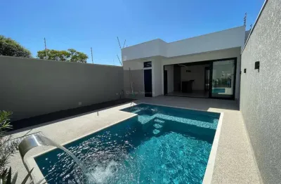 Casa de alto padrão com 3 suites e piscina no jardim alvorada valor r  1.390.000,00
