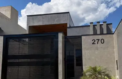 Casa Nova A venda Com Uma Suite   Dois Quartos e Móveis Planejados Na Cozinha