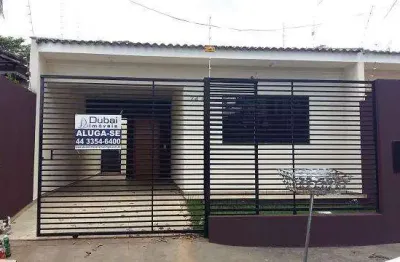 Locação | Casa com 90 m , 2 dormitório s . Vila Esperança, Maringá