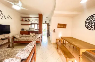 Casa em condomínio com 2 quartos na praia de juquehy - à venda
