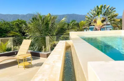 Casa em condomínio fechado com 5 quartos para alugar no Baleia, São Sebastião 