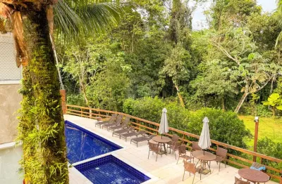 Casa aconchegante em condomínio na praia de juquehy - à venda