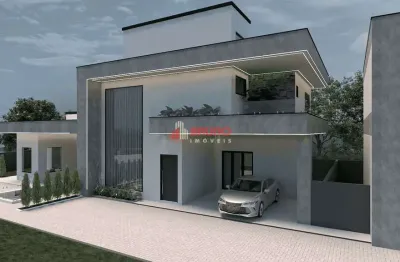 Casa 03 dormitório em condomínio, centro, antônio carlos, sc