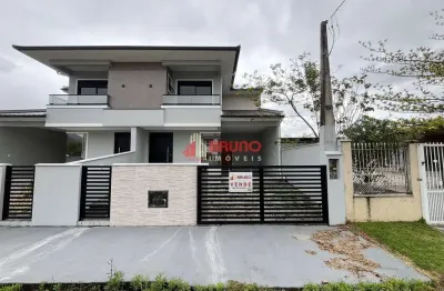 Sobrado geminado 03 quartos a venda, centro, antônio carlos, sc