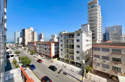 Apartamento 2 dormitórios no canto do forte, em praia grande-sp