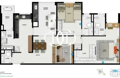 Apartamento com 2 quartos à venda no Fundação, São Caetano do Sul 