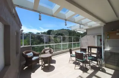 Venda - maravilhosa cobertura com 3 suítes no bingen petropólis