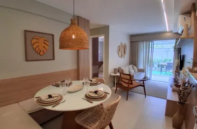 Palms recreio - apartamento com 2 quartos em condomínio com infraestrutura completa