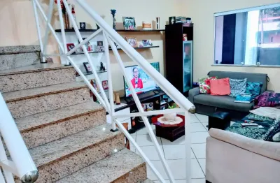 Casa 3 quartos -semi mobiliada-sol da manha-vargem pequena