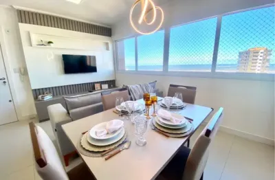 Apartamento à venda em torres/rs - vista mar | mobiliado | 2 suítes