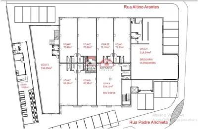 Loja com 71,33m², nova, localizada em centro de caraguatatuba