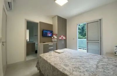 More em meio a natureza e perto da praia! apartamento mobiliado e com suíte no cidade jardim