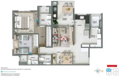 Apartamento com 2 quartos à venda na Rua Ipiranga, 125, Vila Ema, São José dos Campos