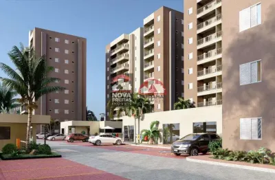 Apartamento com 2 quartos à venda na avenida belém, 580, indaiá, caraguatatuba, 56 m2 por r$ 416.424
