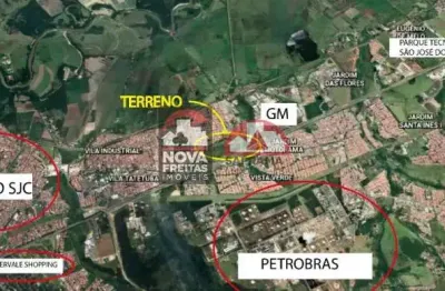 Terreno à venda na Avenida General Motors, S/N, Ronda, São José dos Campos