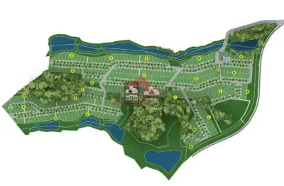 Terreno em condomínio fechado à venda na Rodovia Dos Tamoios, 42, Quinta dos Lagos, Paraibuna