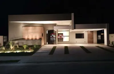 Casa com projeto contemporâneo 600m²de terreno e 290m² area construida à venda r$3.190.000,00 - condomínio reserva do paratehy - são josé dos campos/sp