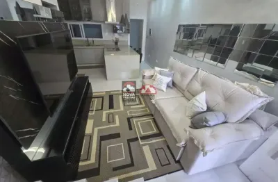 Lindo sobrado com 02 suítes em bairro em pleno desenvolvimento em caraguatatuba/sp.