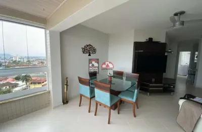 Lindo apartamento cobertura com vista panorâmica do mar e serra