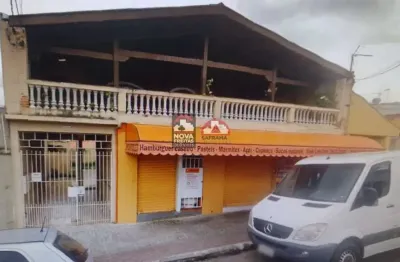 Casa sobrado com ponto comercial em são josé dos campos
