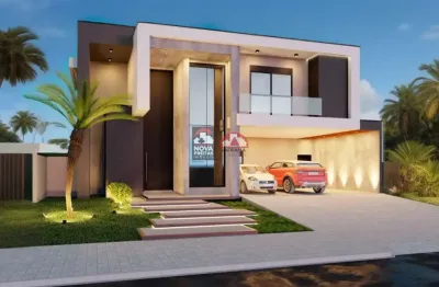 Sobrado de 380m² com 5 suítes e piscina à venda, por apenas r$ 2.870.000,00 - no residencial vivant no bairro urbanova em são josé dos campos