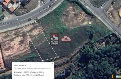 Terreno à venda na Avenida José Antônio Silvério, S/N, Jardim Santa Júlia, São José dos Campos