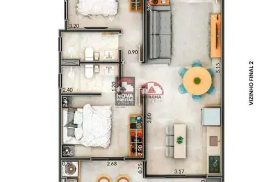 Breve lançamento - venda de apartamento - padrão no bairro itaguá, ubatuba/sp