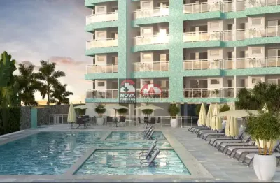 Apartamento com 1 suíte e sacada com churrasqueira a 200m da praia grande ? ubatuba