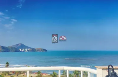 Cobertura à venda com vista mar com varanda gourmet  ? bairro indaiá, caraguatatuba/sp