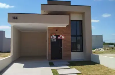 Casa nova térrea à venda no condomínio bosque da imperatriz!