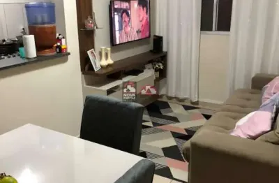 Apartamento com 2 dormitórios e lazer completo no parque residencial flamboyant