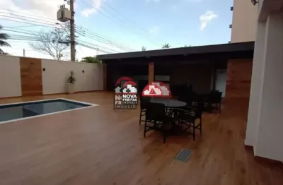 Apartamento com 2 dorm, 1 suite - varanda gourmet e piscina no condominio marine residence no sumaré