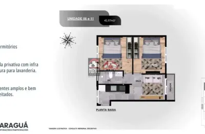 Apartamento com 1 quarto à venda na Rua José Ferrari Pegoreli, 363, Barranco Alto, Caraguatatuba