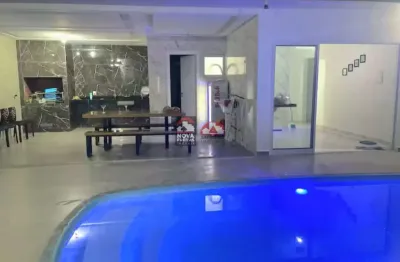 Casa alto padrão pontal de santa marina - casa com 4 quartos mobilhada