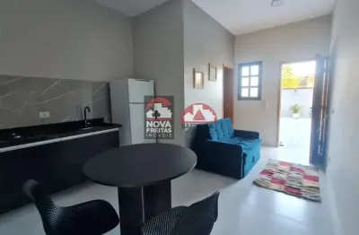 Flat com 1 quarto para alugar na Rua Marquês de Herval, 401, Jardim Arua, Caraguatatuba