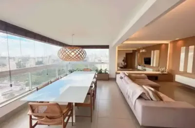 Apartamento à venda no setor oeste goiânia, 3 suítes, 124m²