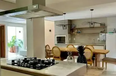 Casa em condomínio no parque amazônia, goiânia, 4 suítes à venda